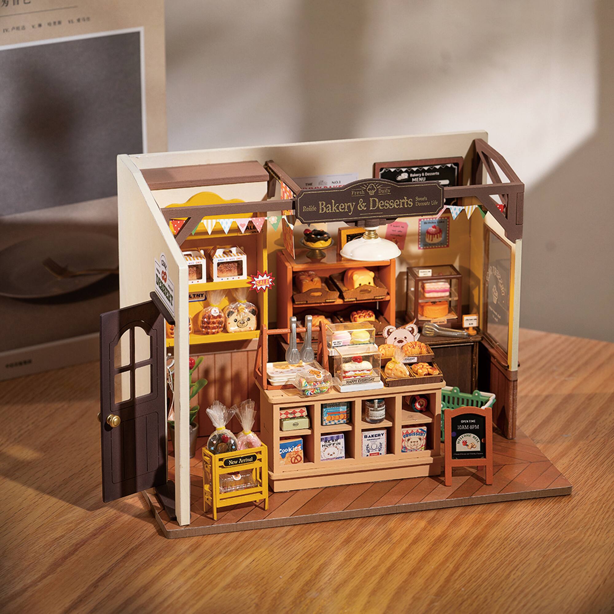 Rolife Becka's Baking House DIY Miniature House Kit